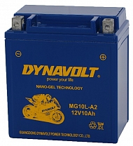 Dynavolt MG10L-А2  (10L-B2)  гелевий акумулятор для мотоциклів, квадроциклів і скутерів