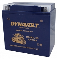 Dynavolt MG19CL-BS гелевий акумулятор для мотоциклів, квадроциклів і гідроциклів