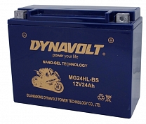 Dynavolt MG24HL-BS гелевий акумулятор для мотоциклів, квадроциклів і гідроциклів