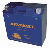 Dynavolt MG14B-4 (14B-BS) гелевий акумулятор для мотоциклів, квадроциклів і скутерів